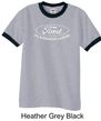 Ford Shirt Distressed An American Classic Adult Ringer Shirt