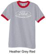 Ford Shirt Distressed An American Classic Adult Ringer Shirt