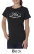 Ford Shirt Distressed An American Classic Ladies Organic T-shirt
