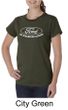 Ford Shirt Distressed An American Classic Ladies Organic T-shirt