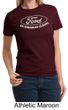 Ford Shirt Distressed An American Classic Ladies T-shirt