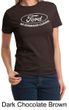 Ford Shirt Distressed An American Classic Ladies T-shirt
