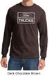 Ford Shirt Distressed Ford Trucks Classic Adult Long Sleeve Shirt