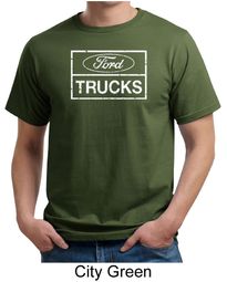 Ford Shirt Distressed Ford Trucks Classic Adult Organic T-shirt Ford Shirt Distressed Ford Trucks Classic Adult Organic T-shirt