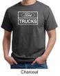 Ford Shirt Distressed Ford Trucks Classic Adult Organic T-shirt