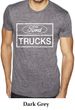 Ford Shirt Distressed Ford Trucks Mens Burnout Tee T-Shirt