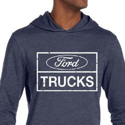 Ford Shirt Distressed Ford Trucks Mens Lightweight Hoodie Tee T-Shirt Ford Shirt Distressed Ford Trucks Mens Lightweight Hoodie Tee T-Shirt