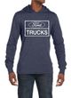 Ford Shirt Distressed Ford Trucks Mens Lightweight Hoodie Tee T-Shirt