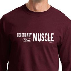 Ford Shirt Legendary Muscle Long Sleeve Shirt