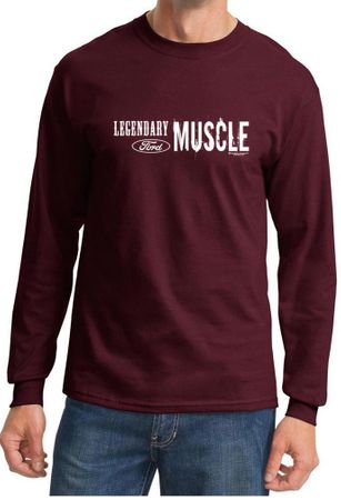 Ford Shirt Legendary Muscle Long Sleeve Shirt