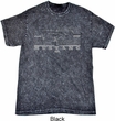 Ford Shirt Mustang Honeycomb Grille Mineral Tie Dye Shirt