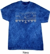Ford Shirt Mustang Honeycomb Grille Mineral Tie Dye Shirt