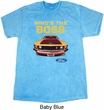 Ford Shirt Mustang Who's The Boss Mineral Tie Dye Shirt