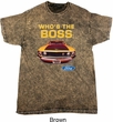 Ford Shirt Mustang Who's The Boss Mineral Tie Dye Shirt