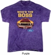 Ford Shirt Mustang Who's The Boss Mineral Tie Dye Shirt