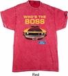 Ford Shirt Mustang Who's The Boss Mineral Tie Dye Shirt