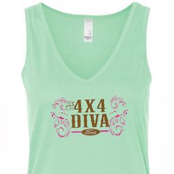 Ford Shirts 4X4 Diva T-Shirts