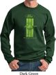 Ford Sweatshirt Green Mustang Stripe Sweat Shirt