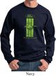 Ford Sweatshirt Green Mustang Stripe Sweat Shirt