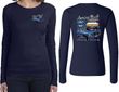 Ford Tee 1967 Mustang (Front & Back) Ladies Long Sleeve