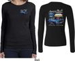 Ford Tee 1967 Mustang (Front & Back) Ladies Long Sleeve