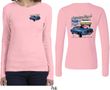 Ford Tee 1967 Mustang (Front & Back) Ladies Long Sleeve