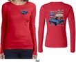 Ford Tee 1967 Mustang (Front & Back) Ladies Long Sleeve