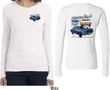 Ford Tee 1967 Mustang (Front & Back) Ladies Long Sleeve