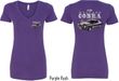Ford Tee 1974 Cobra Profile (Front & Back) Ladies V-neck