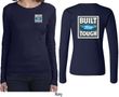 Ford Tee Built Ford Tough (Front & Back) Ladies Long Sleeve