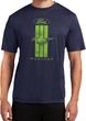 Ford Tee Green Mustang Stripe Dry Wicking T-shirt