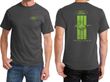 Ford Tee Green Mustang Stripe (Front & Back) T-shirt