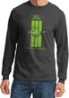 Ford Tee Green Mustang Stripe Long Sleeve