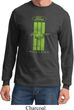 Ford Tee Green Mustang Stripe Long Sleeve
