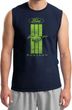Ford Tee Green Mustang Stripe Muscle Shirt