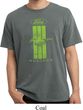 Ford Tee Green Mustang Stripe Pigment Dyed Shirt