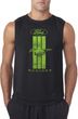 Ford Tee Green Mustang Stripe Sleeveless Shirt