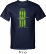 Ford Tee Green Mustang Stripe Tall Shirt