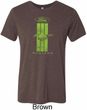 Ford Tee Green Mustang Stripe Tri Blend Tee