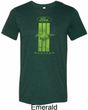 Ford Tee Green Mustang Stripe Tri Blend Tee