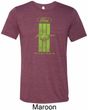 Ford Tee Green Mustang Stripe Tri Blend Tee