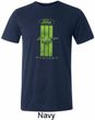 Ford Tee Green Mustang Stripe Tri Blend Tee