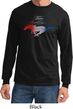 Ford Tee Mustang Red White and Blue Long Sleeve