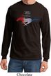 Ford Tee Mustang Red White and Blue Long Sleeve