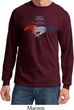 Ford Tee Mustang Red White and Blue Long Sleeve