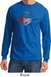 Ford Tee Mustang Red White and Blue Long Sleeve