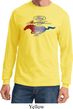 Ford Tee Mustang Red White and Blue Long Sleeve