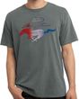 Ford Tee Mustang Red White and Blue Pigment Dyed Shirt