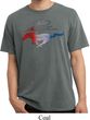 Ford Tee Mustang Red White and Blue Pigment Dyed Shirt