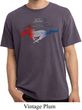 Ford Tee Mustang Red White and Blue Pigment Dyed Shirt